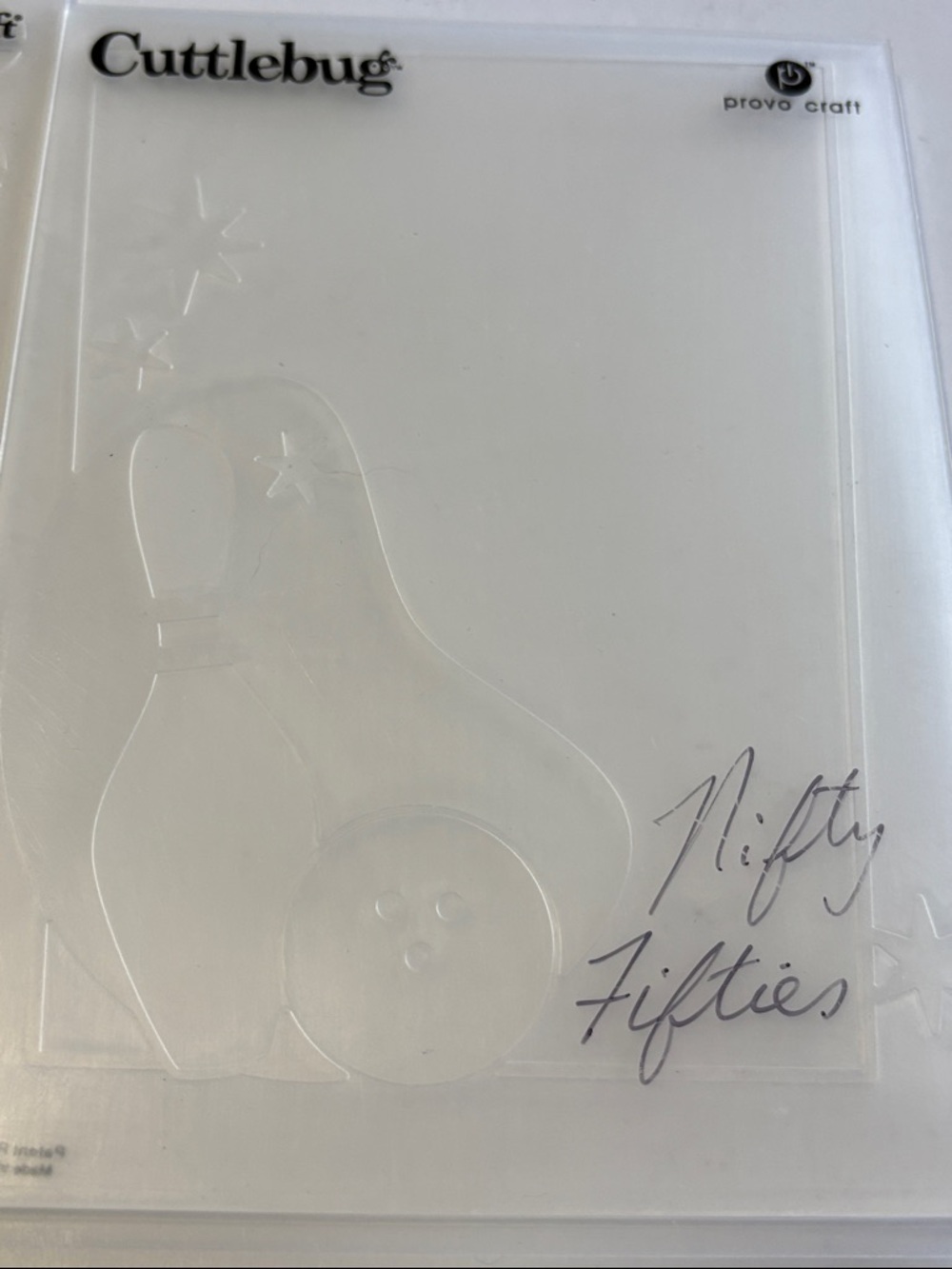 Cuttlebug Embossing Folders - Clear Set - Picture 9 of 16